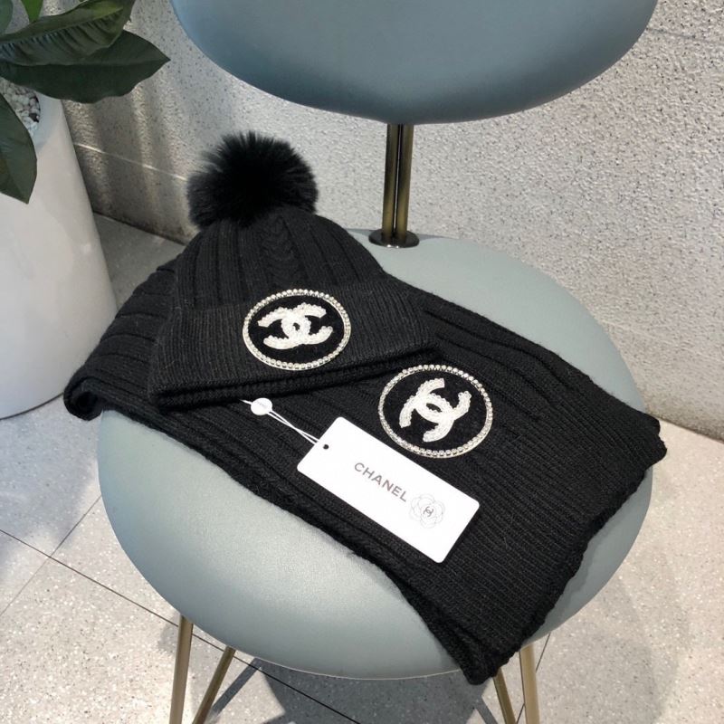 Chanel Caps Scarfs